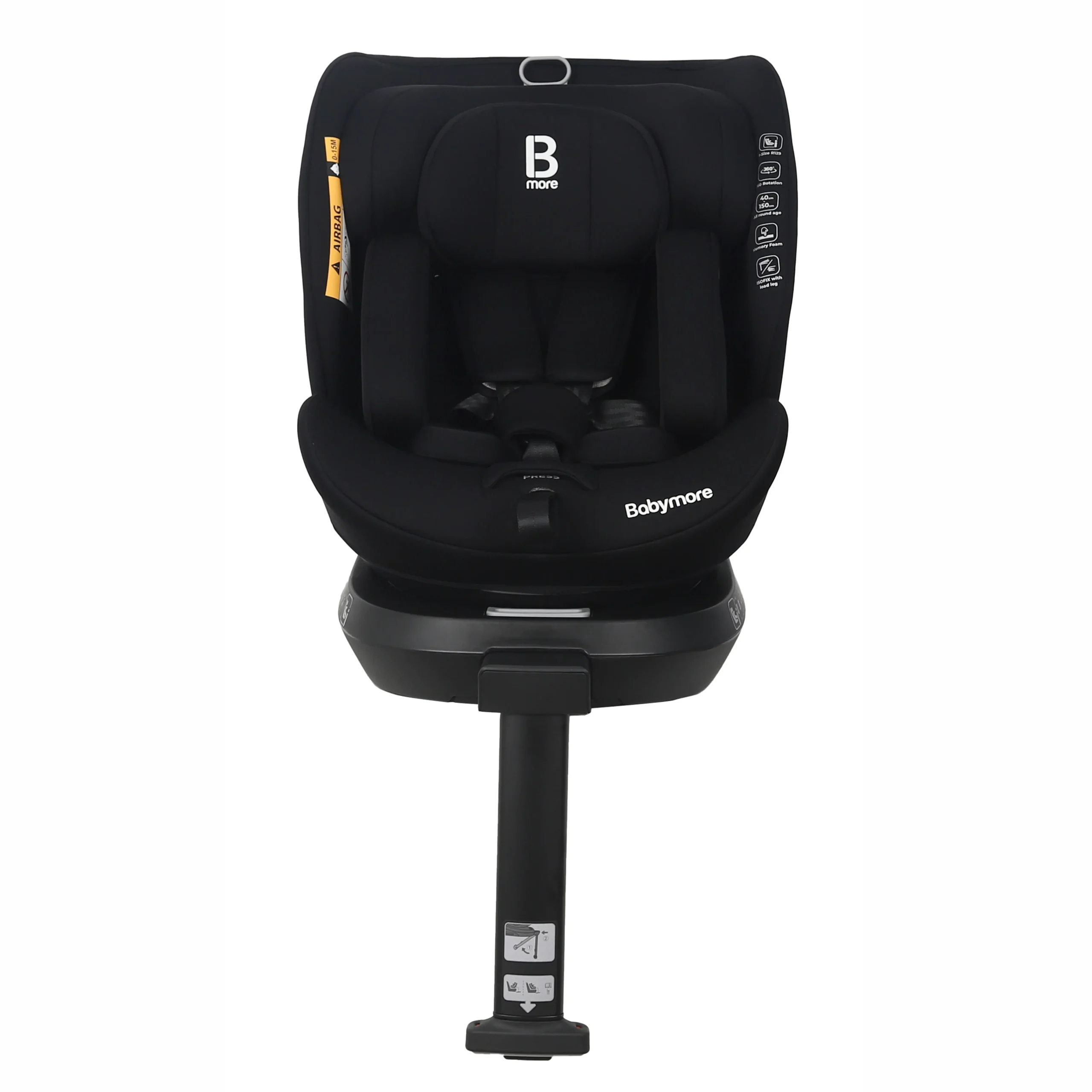 Babymore Shea 360° i-Size Every Stage Car Seat 40-150cm 0-12 years