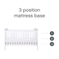 Tuti Bambini Rio 2 Piece Room Set - White & Dove Grey