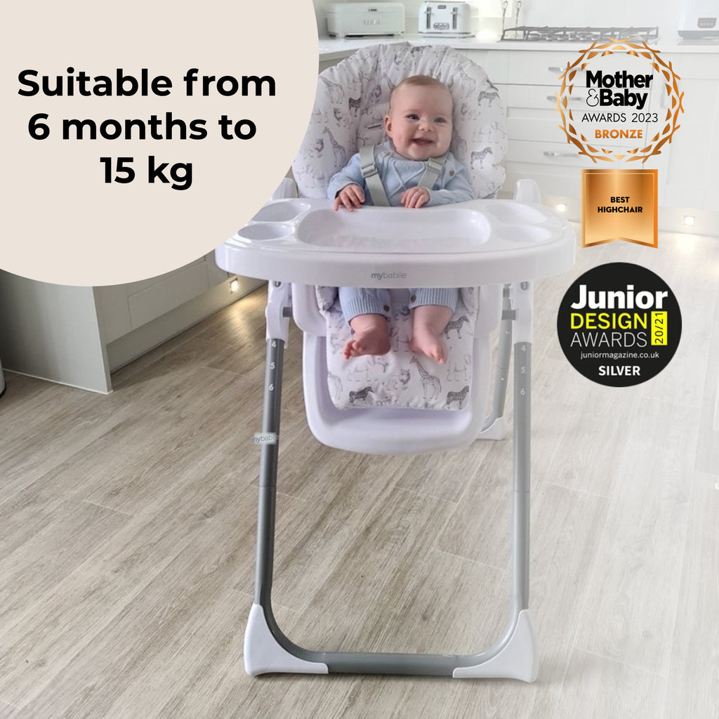My Babiie Premium Highchair- Safari