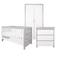 Tuti Bambini Modena 3 Piece Room Set - Grey Ash/White