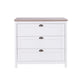 Tuti Bambini Verona 3 Piece Room Set - White/Oak