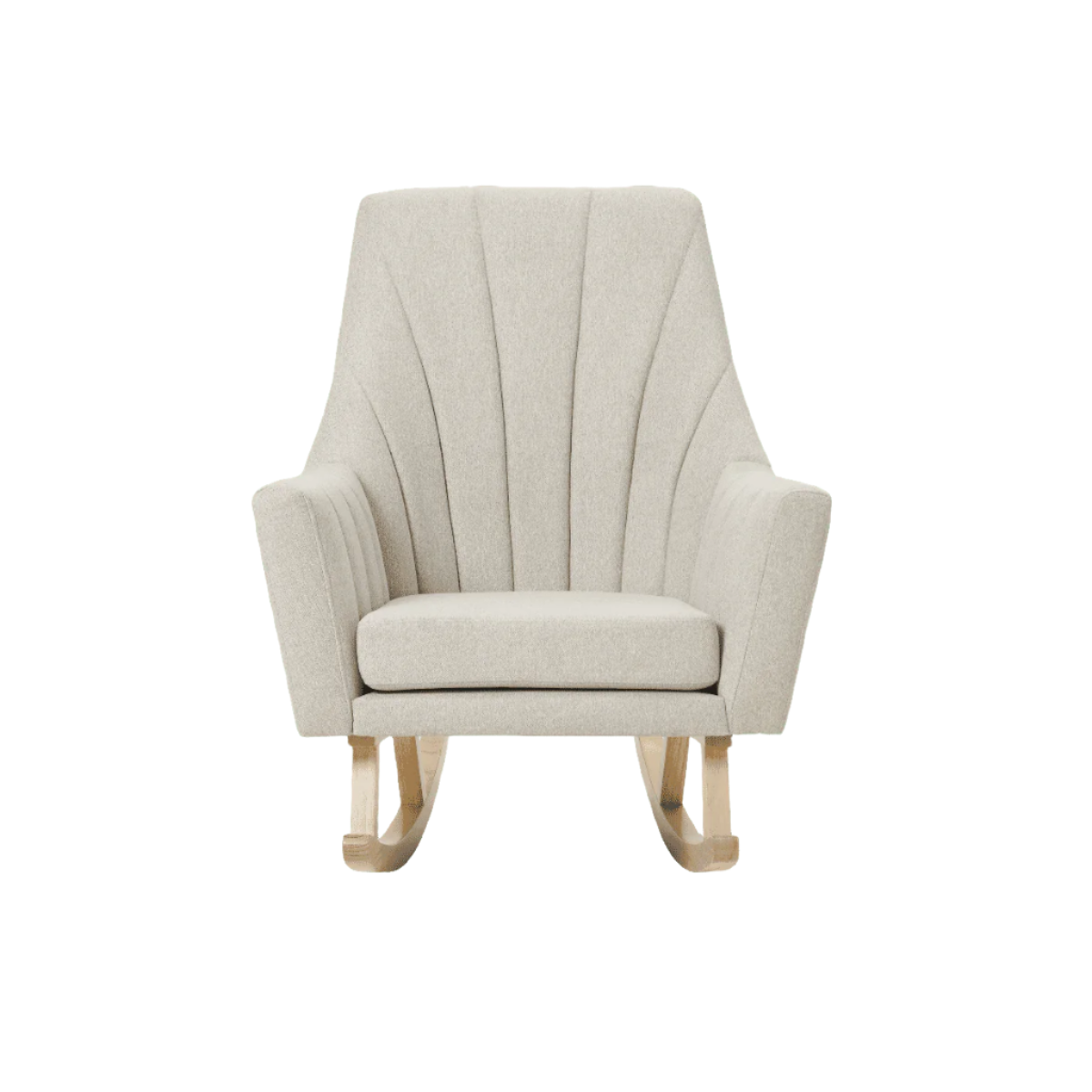 Tutti Bambini Jonah Rocking Chair & Foot Stool - Pebble