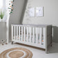 Tuti Bambini Modena 3 Piece Room Set - Grey Ash/White