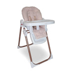 My Babiie Premium Highchair-Rose Gold Blush Tropical
