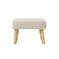 Tutti Bambini Jonah Rocking Chair & Foot Stool - Pebble