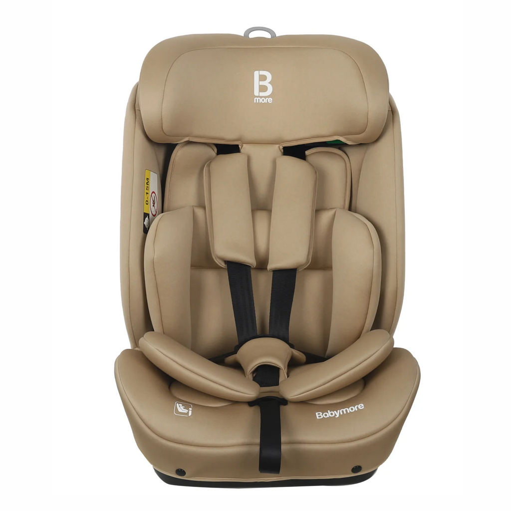 Babymore Hazel Car Seat i-Size 76-150cm 15 Months-12 Years – Biscotti