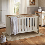 Burford Cot Bed - White & Oak