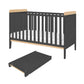 Tuti Bambini Rio 2 Piece Room Set - Honey Oak & Slate Grey