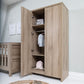 Tuti Bambini Modena 3 Piece Room Set - Oak