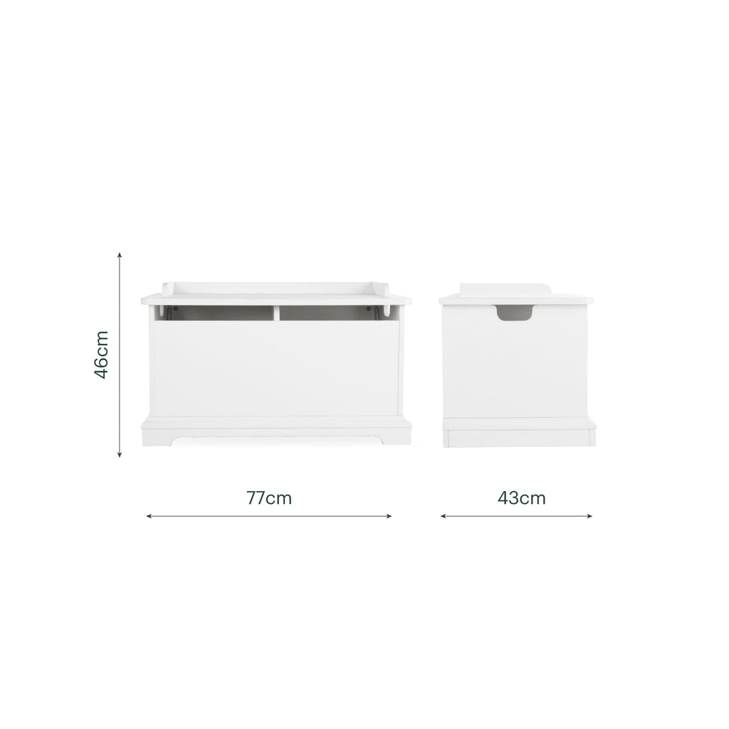 Beaumont Storage Box - White