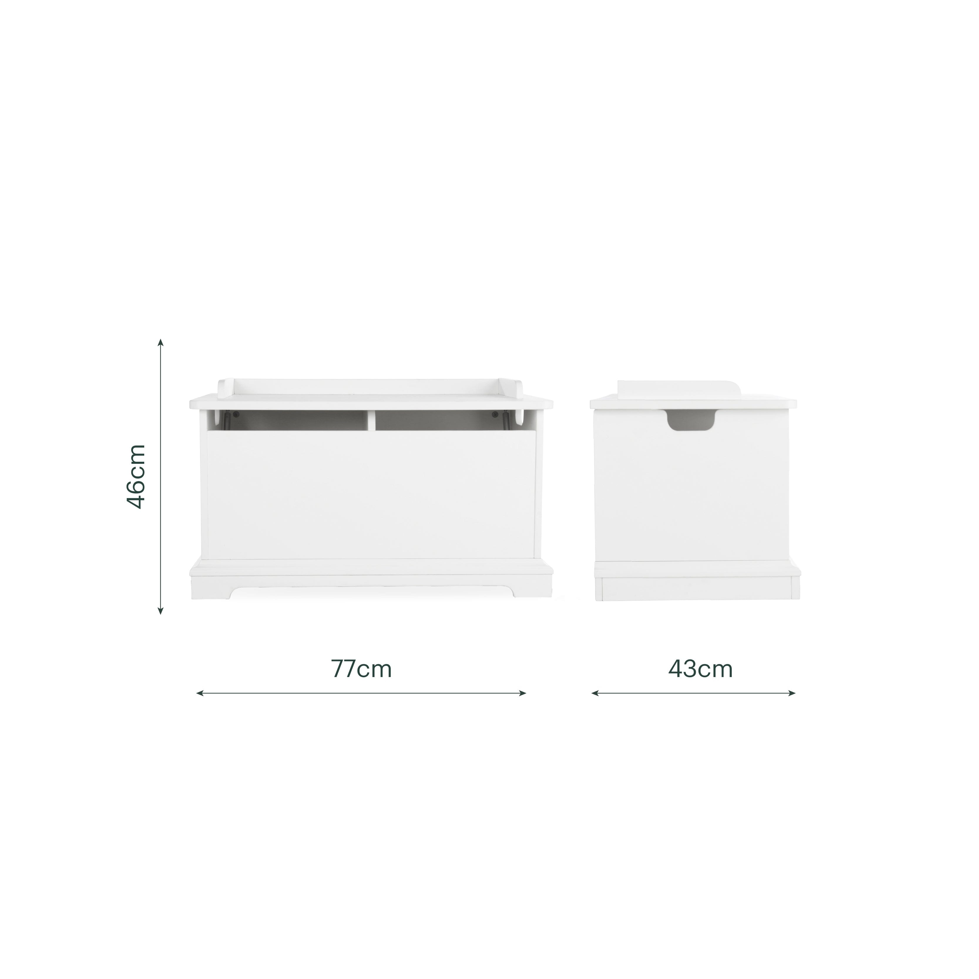 Beaumont Storage Box - White