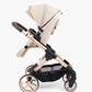 icandy Peach 7 Biscotti Pushchair and Carrycot - Complete Car Seat Bundle