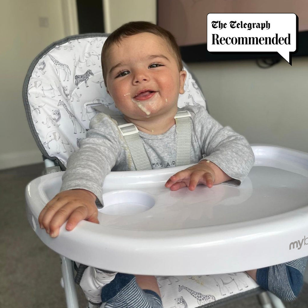 My Babiie Compact Highchair-Safari