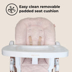 My Babiie Premium Highchair-Rose Gold Blush Tropical