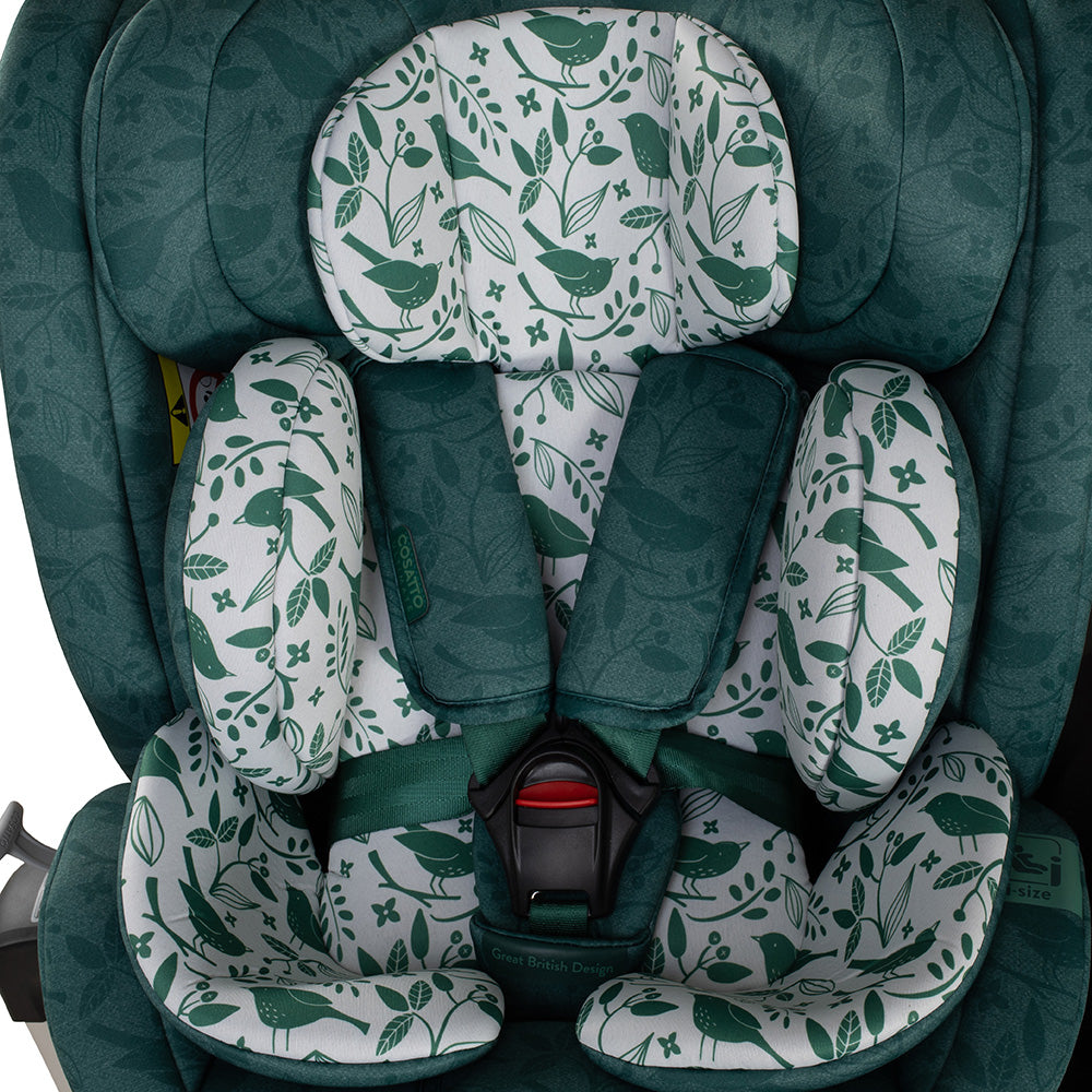 Cosatto Wow 3 Special Edition All Stage Family Rotate & Recline 2 Base Bundle Wildwood