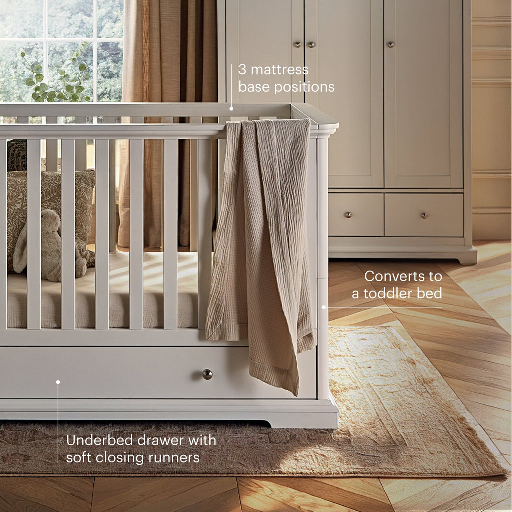Beaumont Cot Bed - White