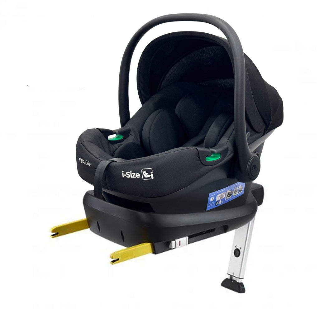 My Babiie MB450 LUXE 3-in-1 Travel System with Base - Feather