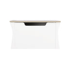 Clara Storage Box - White & Ash