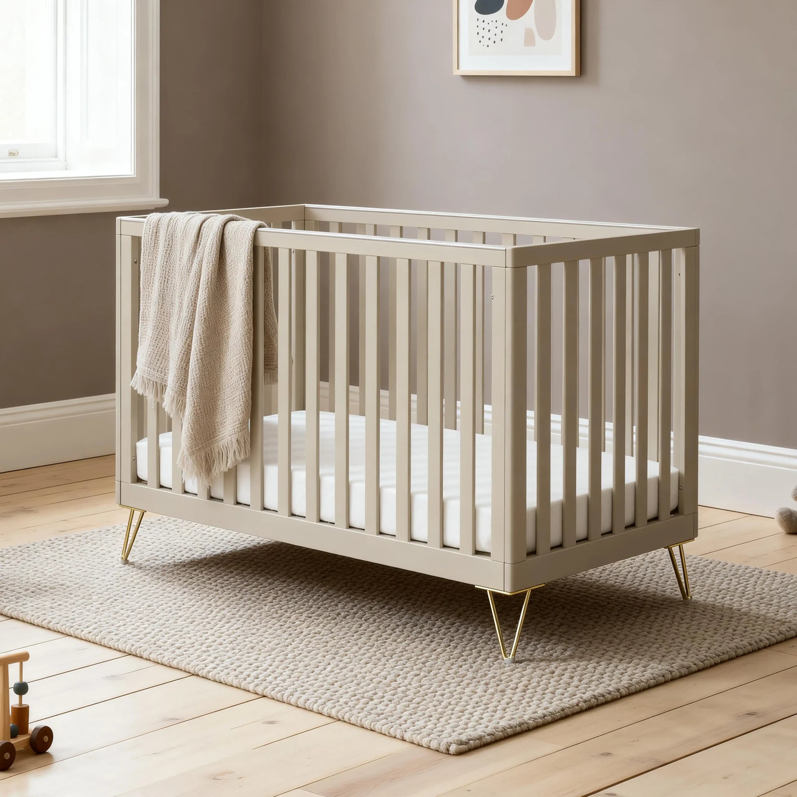 Kimi Cot Bed – Cashmere