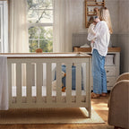 Burford 3 Piece Nursery Furniture Set - White & Oak