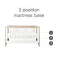 Tuti Bambini Modena 2 Piece Room Set - White/Oak