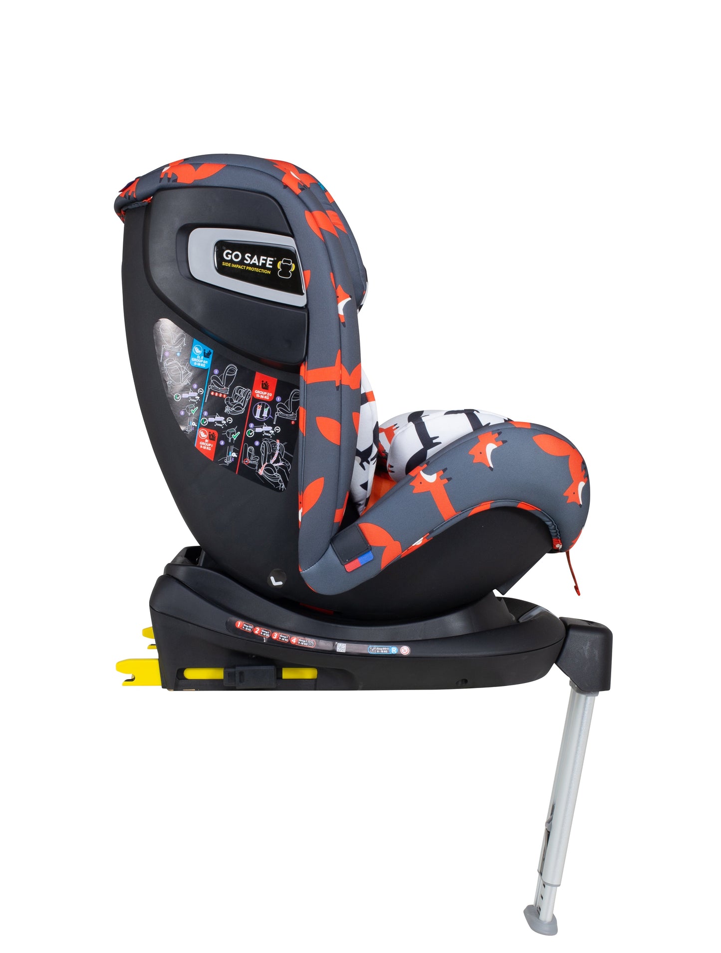 Cosatto All in All 360 Rotate Car Seat -Charcoal Mister Fox