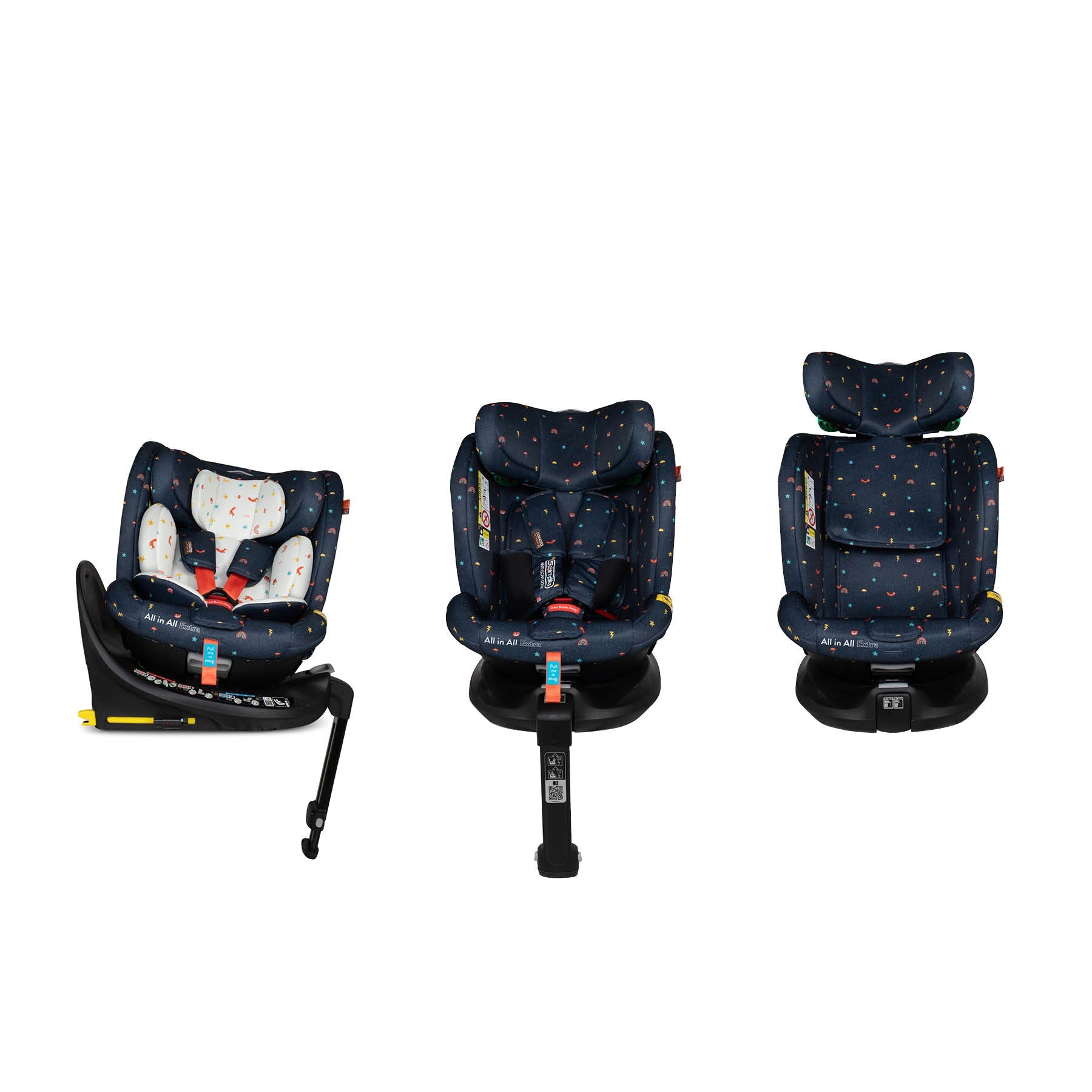 Cosatto All in All Extra i-Size 360 Car Seat-Doodle Days