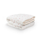 Cot Bed Quilt - Ditsy Cherry