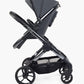 icandy Peach 7 Dark Grey Pushchair and Carrycot - Complete Car Seat Bundle