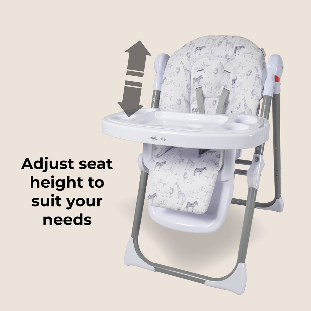 My Babiie Premium Highchair- Safari