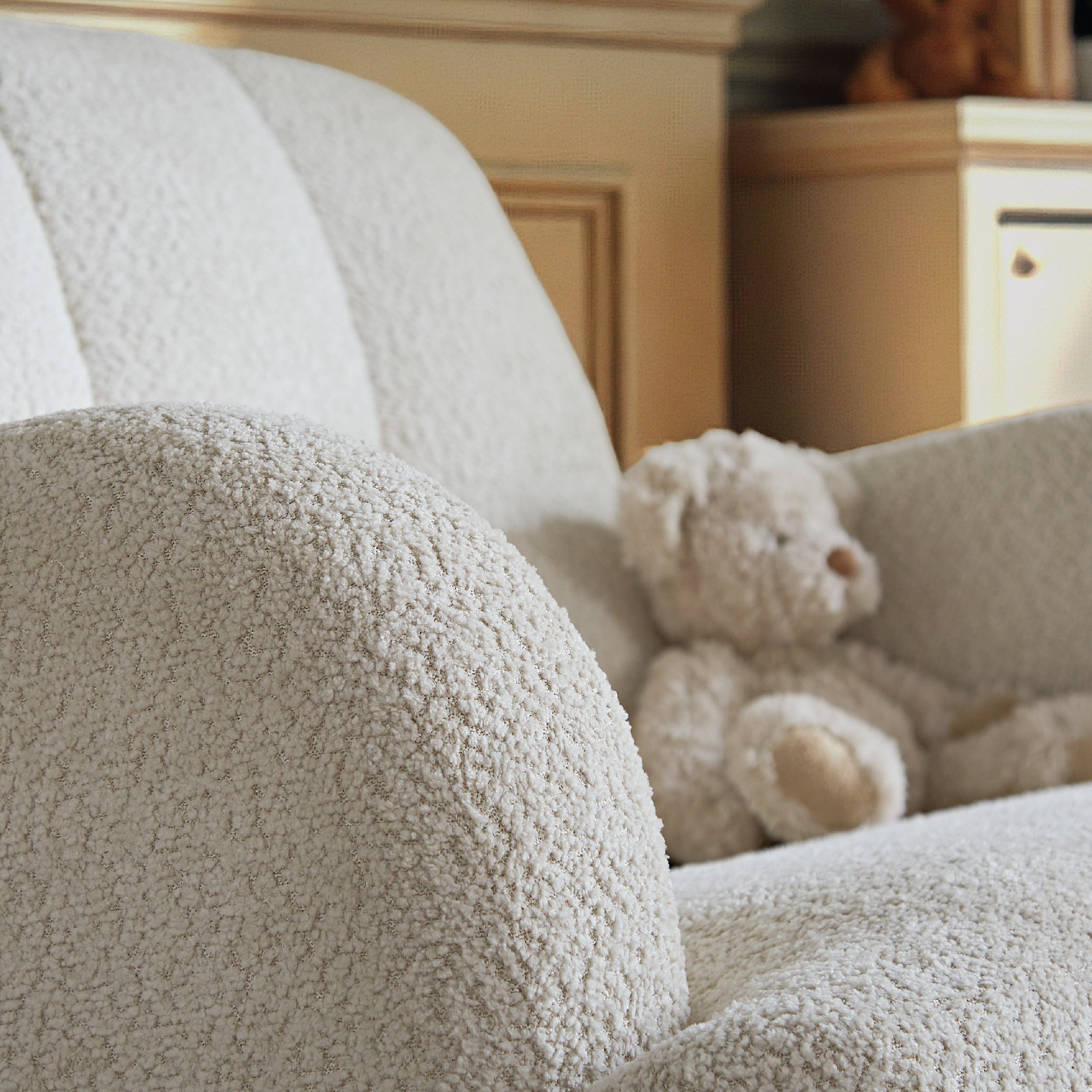 Etta Cuddle Chair - Boucle Off White