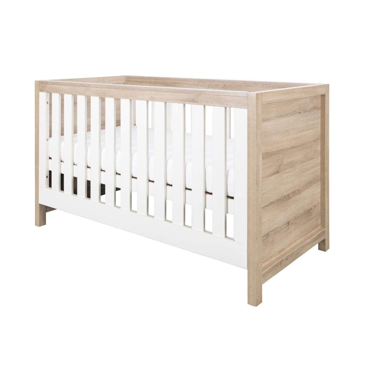 Tuti Bambini Modena 2 Piece Room Set - White/Oak