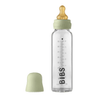 BIBS Baby Glass Bottle Complete Set 225ml - Sage