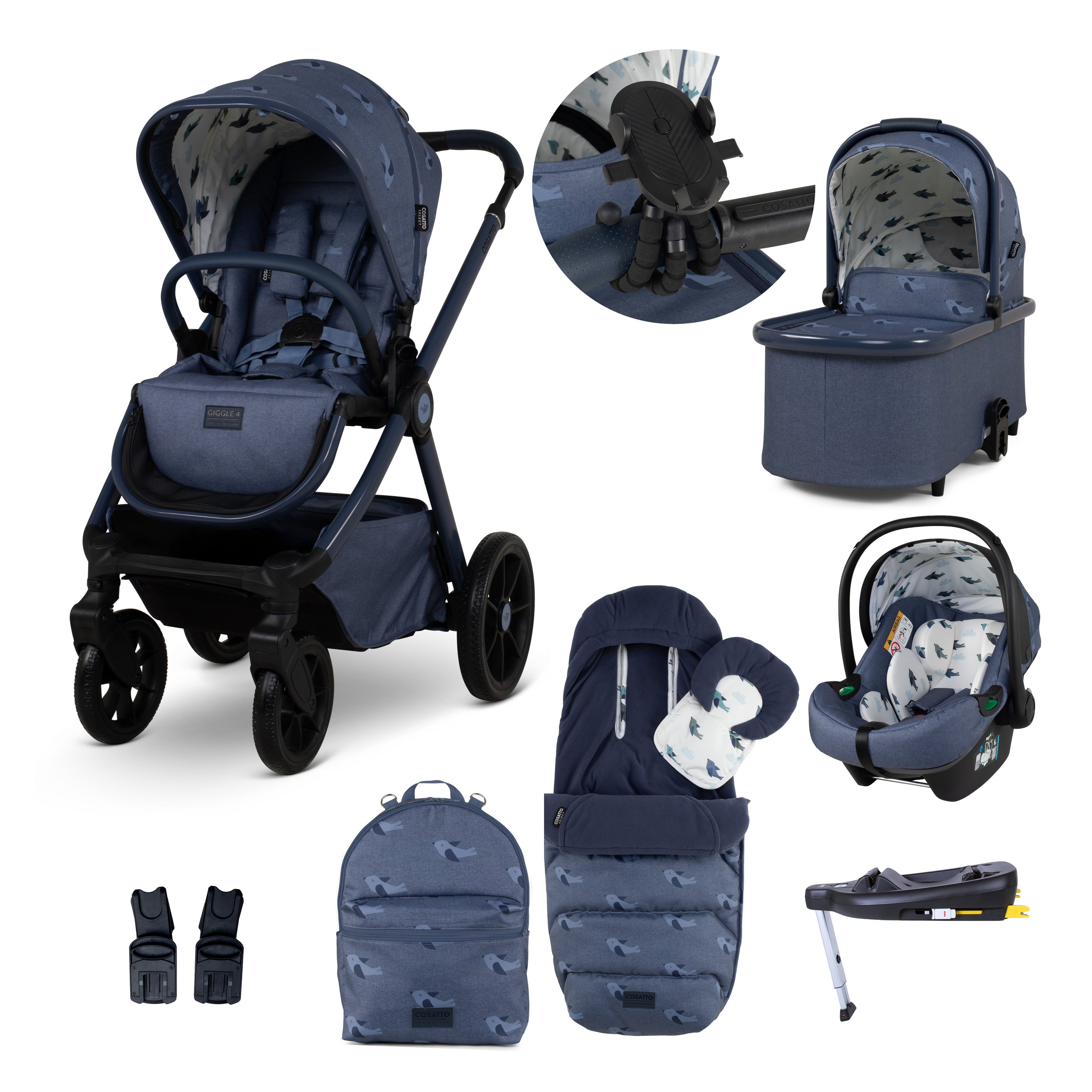 Cosatto Giggle 4 Everything Bundle Special Edition- Skylark