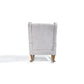 Tutti Bambini Harper Wingback Rocking Chair & Footstool - Cloud Grey