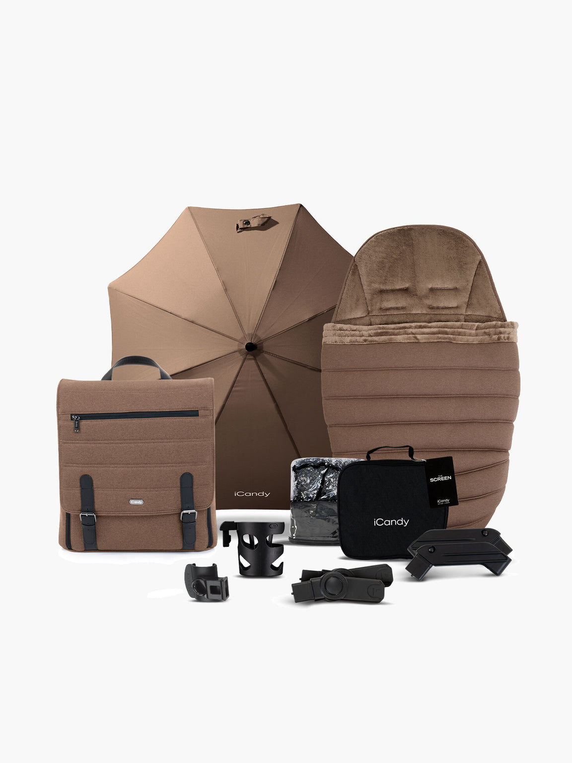 icandy Peach 7 Coco Pushchair and Carrycot - Complete Car Seat Bundle