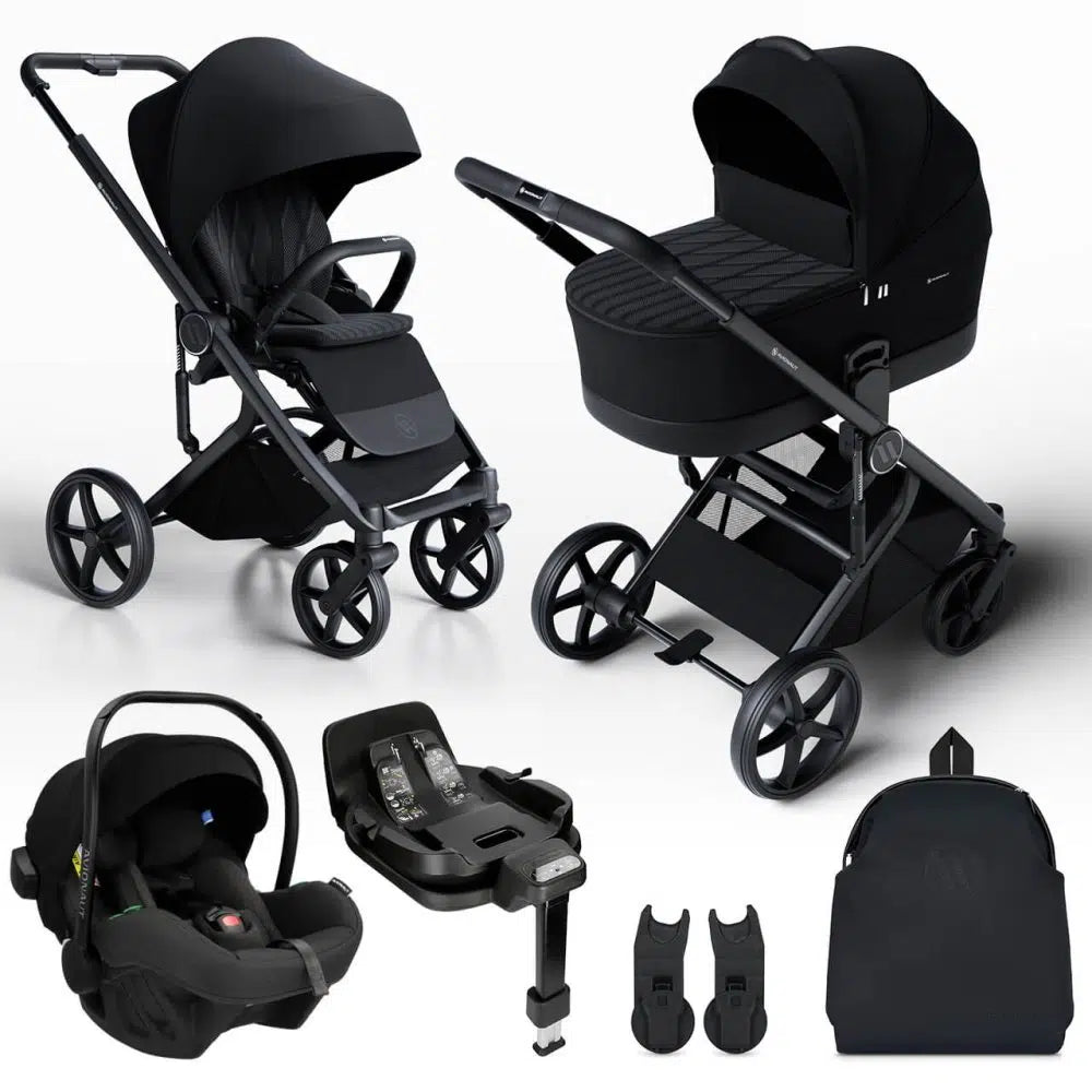 Avionaut Sirius 3in1 Pixel Pro Travel System and Base – Black