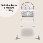 My Babiie Compact Highchair-Safari