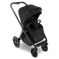 My Babiie MB450 LUXE 3-in-1 Travel System with Rotating Car Seat + Toddler Seat + Base - Black