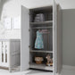 Tuti Bambini Modena 3 Piece Room Set - Grey Ash/White