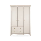 Clara 3 Door Triple Wardrobe - Cashmere & Ash