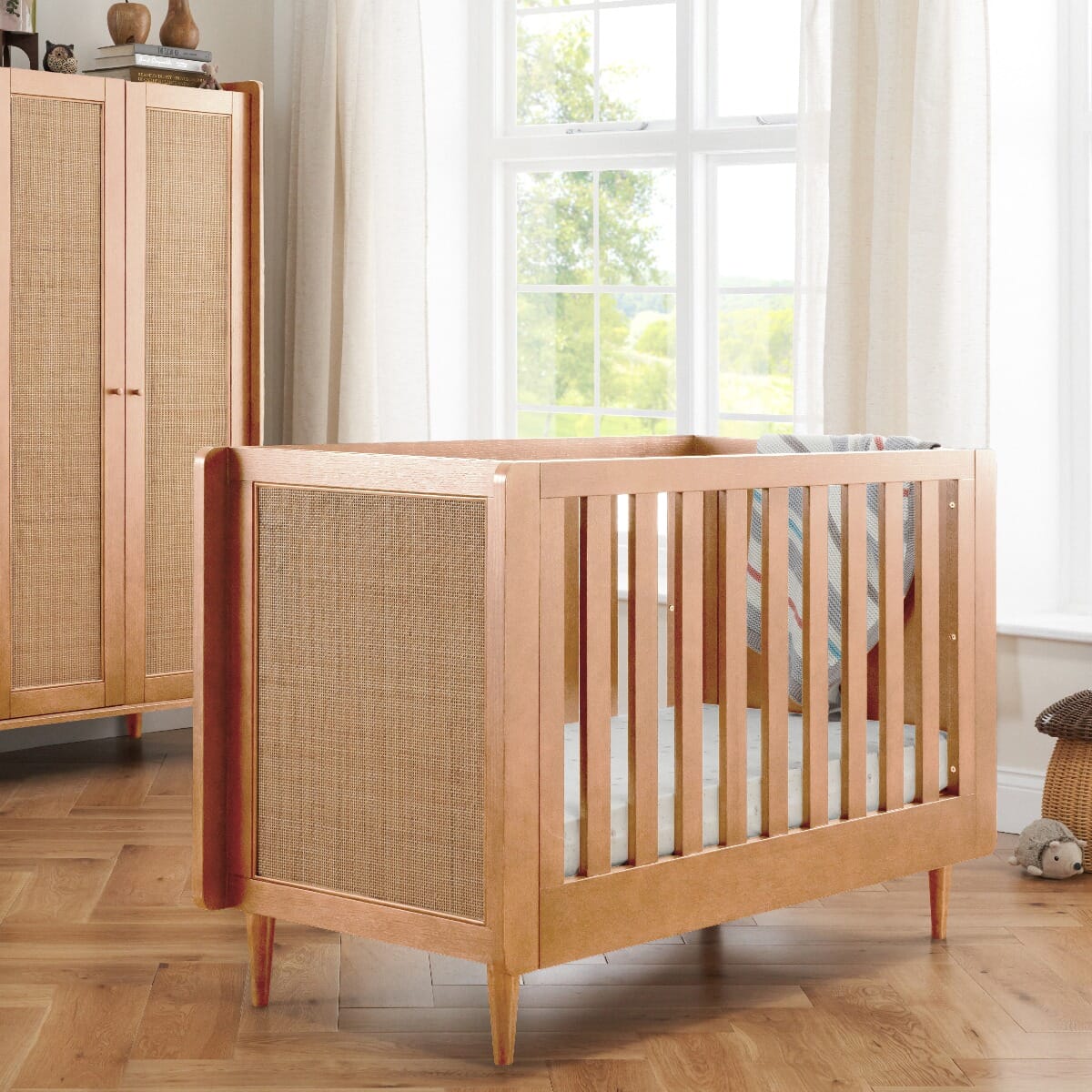 Tuti Bambini Japandi Mini 2 Piece Room Set - Light Oak