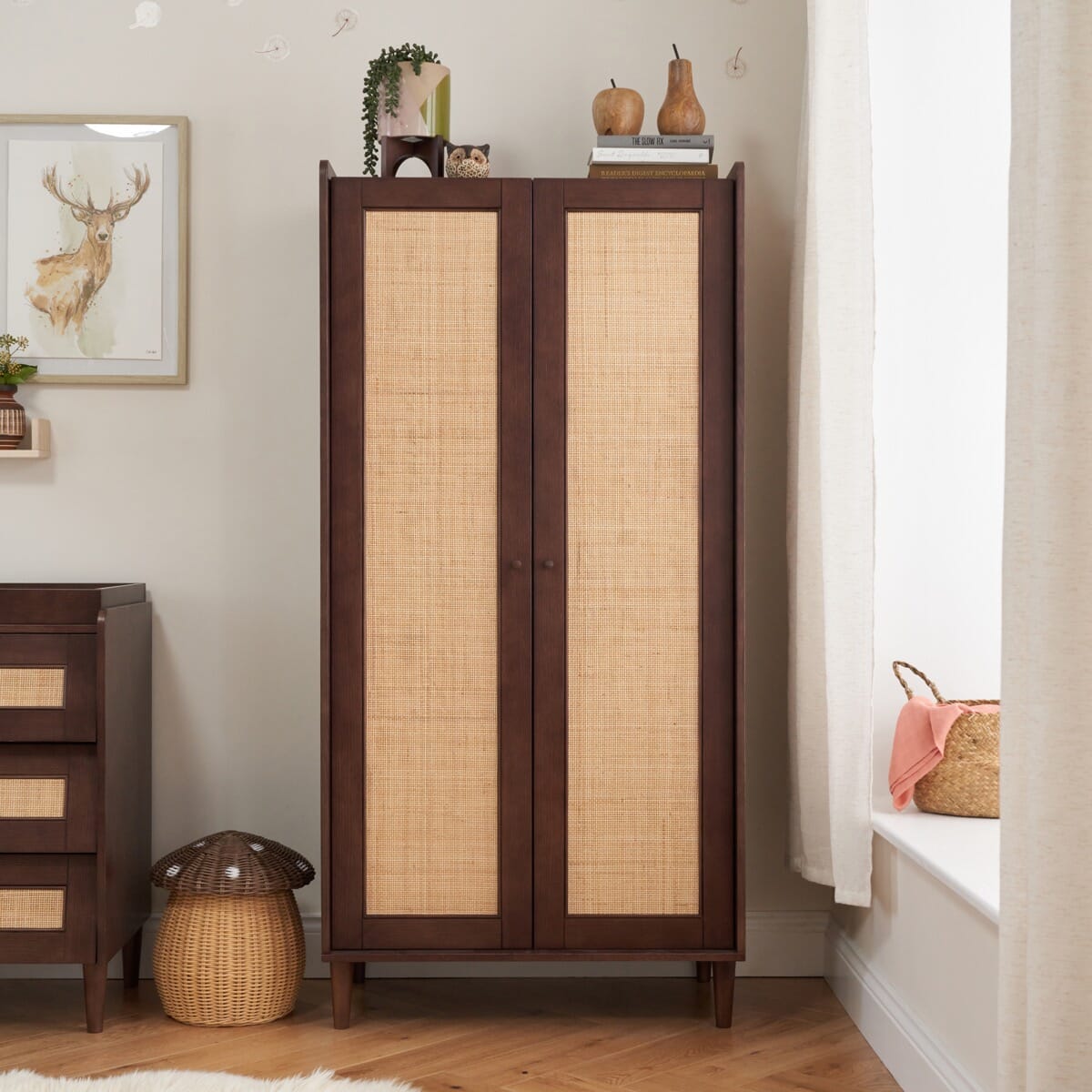 Tutti Bambini Japandi Mini 3pc Room Set - Warm Walnut