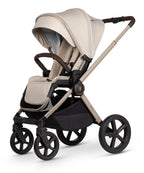 Venicci Upline 2 Stone Beige Pram 3 in 1 Plus Base (Tiago Beige)