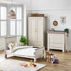 Babystyle 3 Piece Nursery Set- Bordeaux Oatmeal