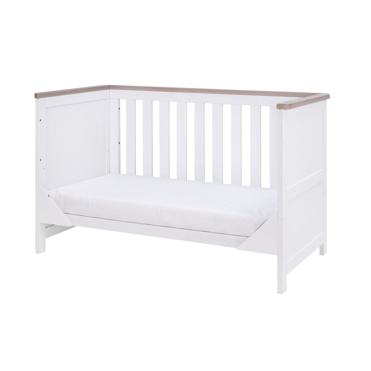 Tutti Bambini Verona 3 Piece Room Set - White/Oak