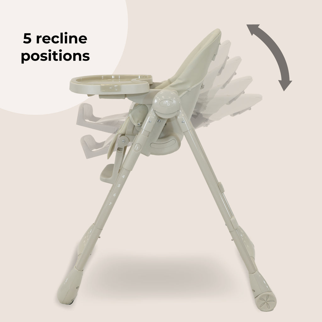 My Babiie Luxe Highchair-Oatmeal