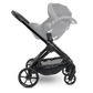 icandy Peach 7 STUDIO Pushchair and Carrycot - Complete Bundle Matt Black