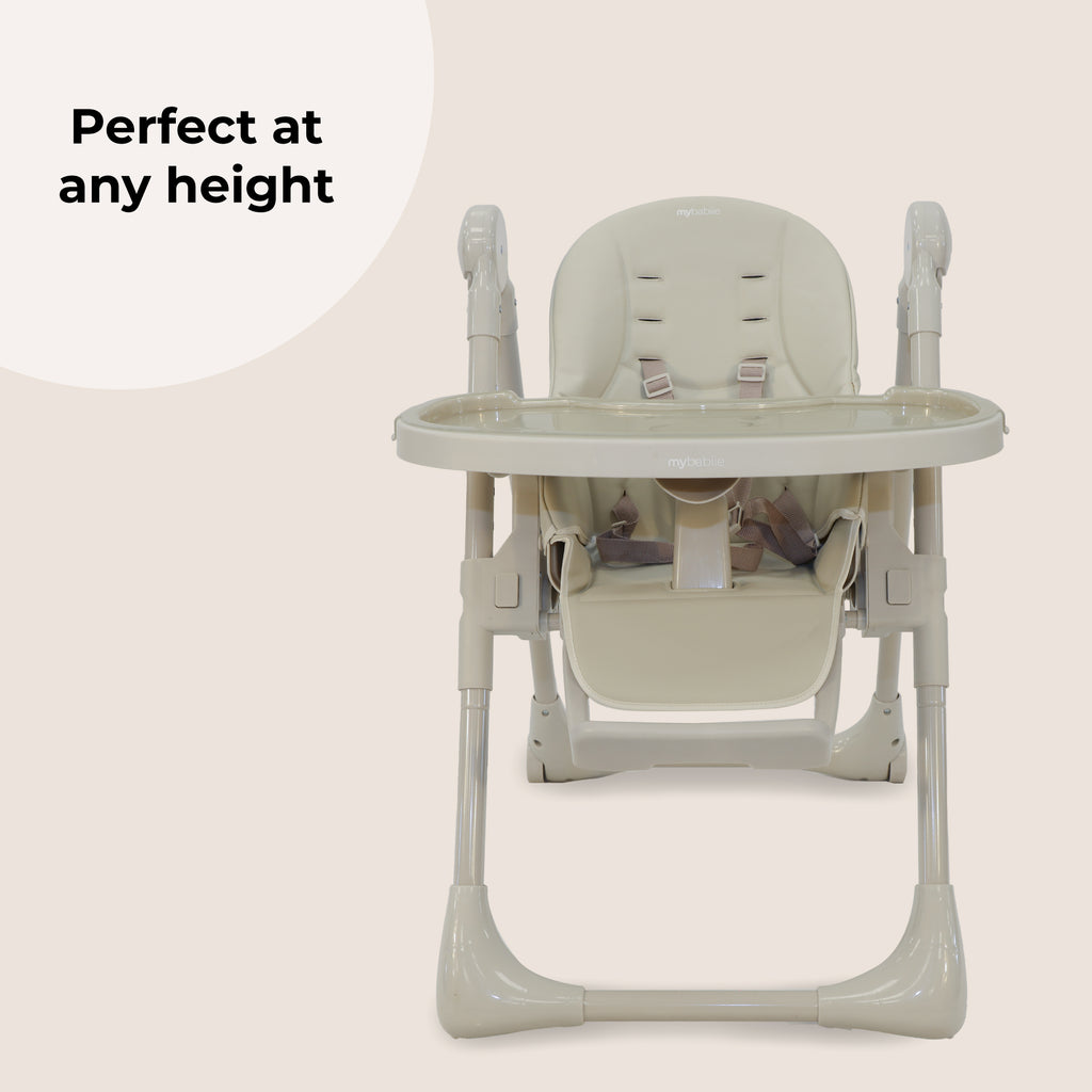 My Babiie Luxe Highchair-Oatmeal