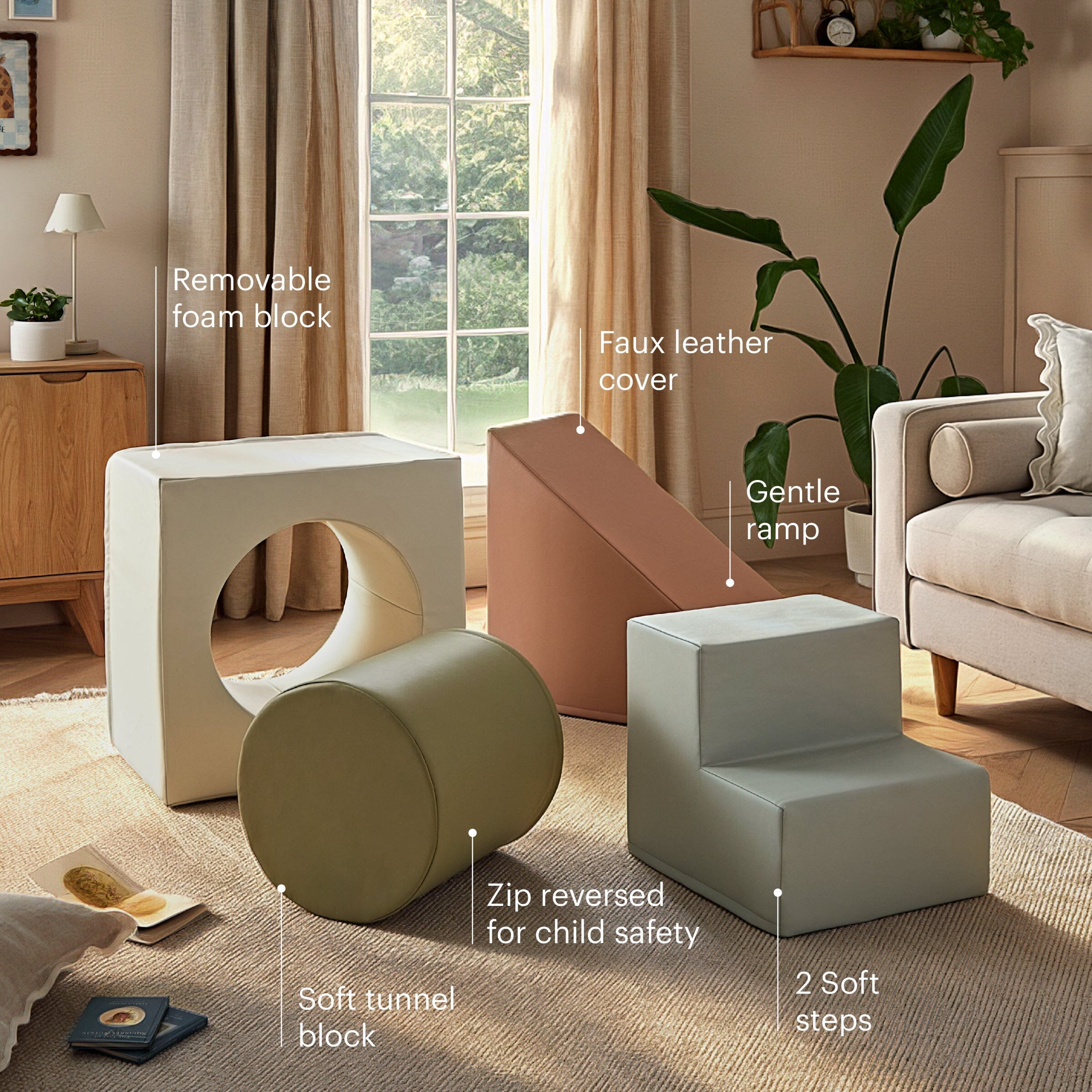 Soft Play Large 4 Piece Set